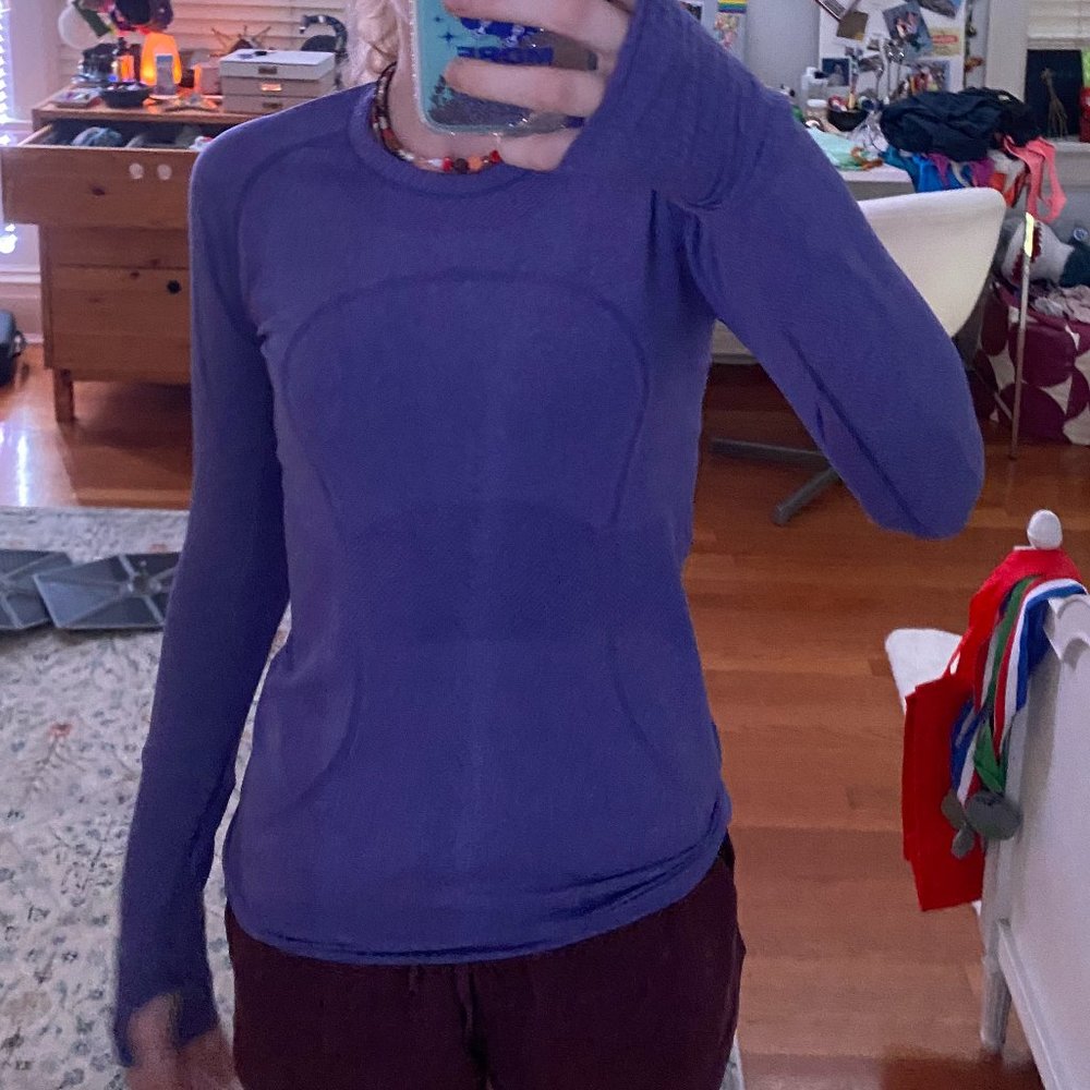 Blue/Purple Lululemon Long Sleeve